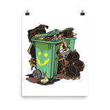 Happy Trash Poster