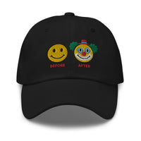 Smiley Clowned Dad Hat