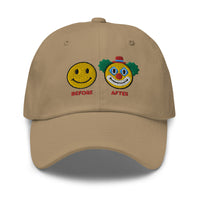 Smiley Clowned Dad Hat