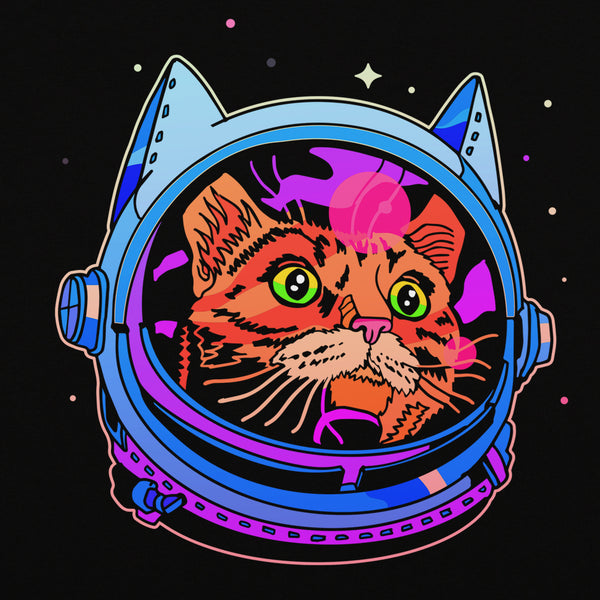 Cosmic Kitty Cat Unisex T-Shirt