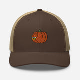 Mondays Pumpkin Trucker Cap