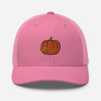 Mondays Pumpkin Trucker Cap