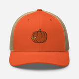 Mondays Pumpkin Trucker Cap