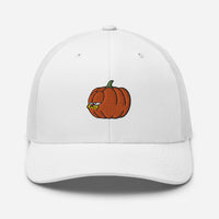 Mondays Pumpkin Trucker Cap