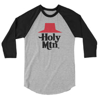 Holy Mtn Unisex 3/4 Sleeve Raglan Shirt
