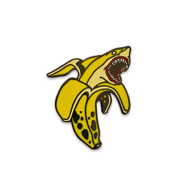 Banana Shark Pin