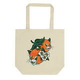 Orange Cats Eco Tote Bag