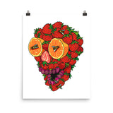 Fruit Skull Print