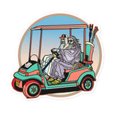 Wizards Cart Sticker