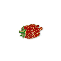 Strawberry Bird Pin