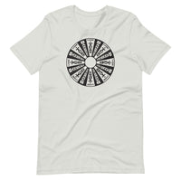 Bad Wheel Unisex T-Shirt (black ink)
