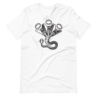 Triple Cobra Black Ink Unisex T-Shirt